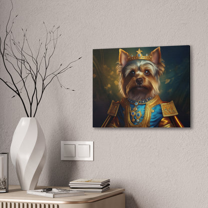Yorkshire Terrier Renaissance Pet Portrait on Canvas | Wall Art | Wall Print | Dog Art
