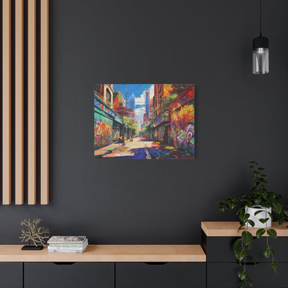 Melbourne Street Graffiti Australia on Canvas | Style 2 | Wall Art | Wall Print