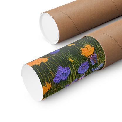 Rocky Mountains Mountain Flora  Art Print | Wall Art | Wall Print | Mountains Wall Art