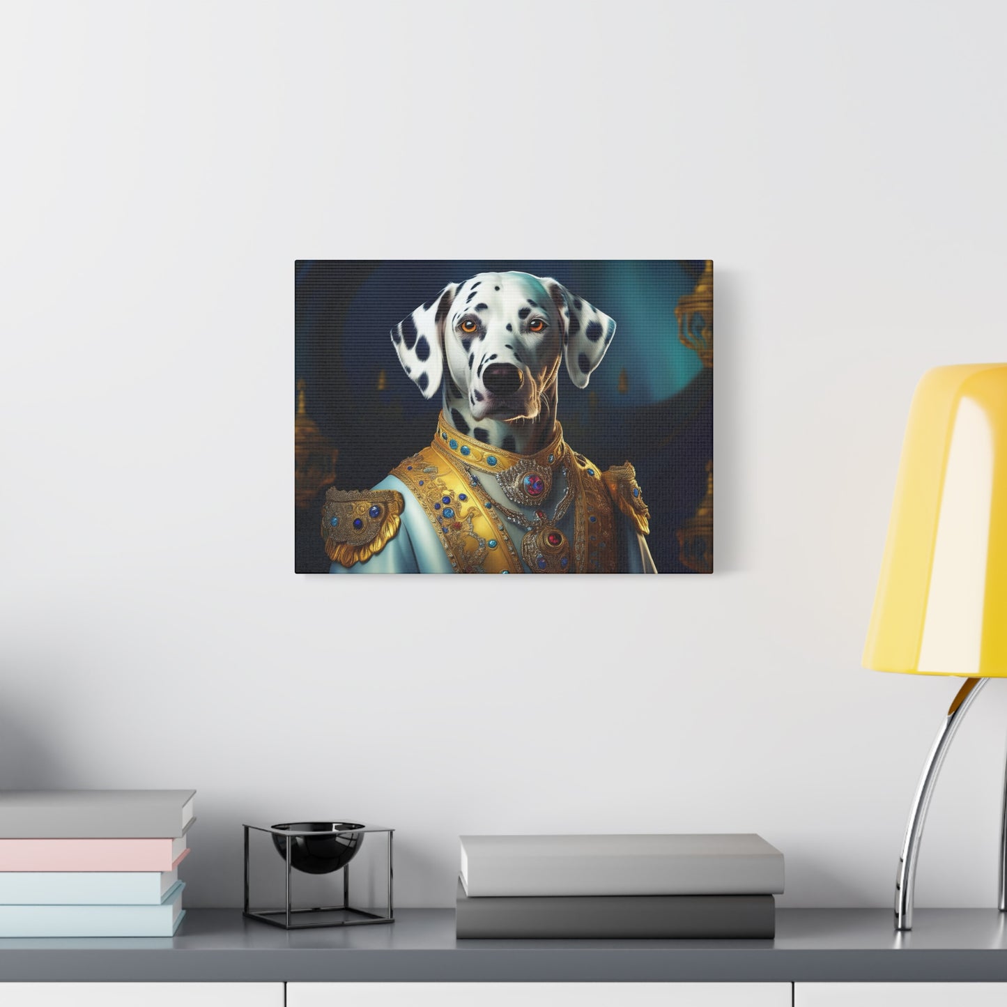 Dalmation Renaissance Pet Portrait Canvas | Wall art | Wall print | Dog art