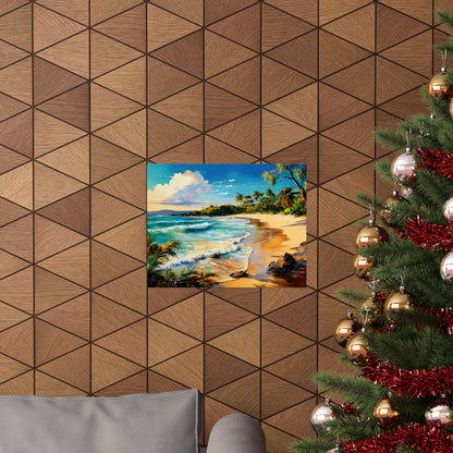 Noosa Main Beach Australia Coastal Print | Style 1 | Wall Art | Wall Print