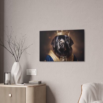 Newfoundland Renaissance Pet Portrait on Canvas | wall art | wall print
