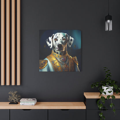 Dalmation Renaissance Pet Portrait Canvas | Wall art | Wall print | Dog art