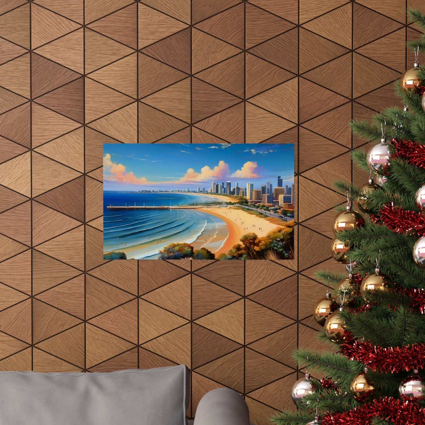 St Kilda Beach Australia Coastal Print | Style 1 | Wall Art | Wall Print