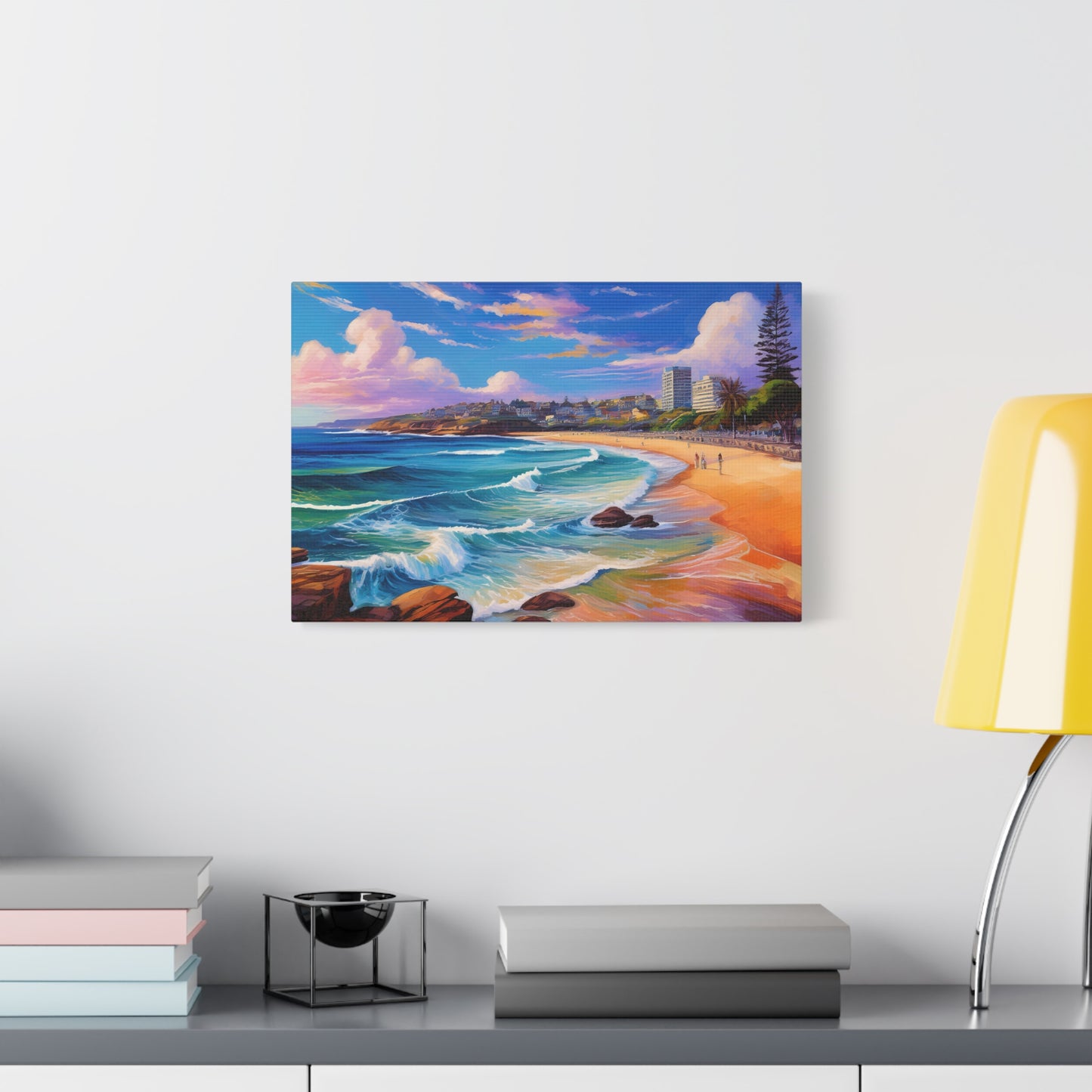 Coogee Beach Australia Coastal Canvas Art | Style 1 | Wall Art | Wall Print