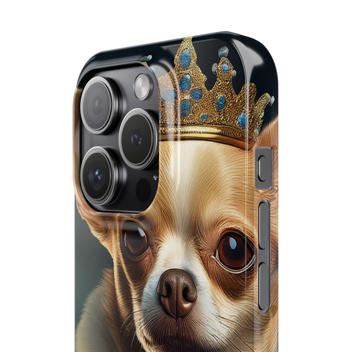 Chihuahua Renassaince Dog Portrait Slim Phone Case