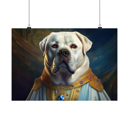 Mastiff Renaissance Pet Portrait Print, Unique Wall Art, Wall Print, Dog Art, Pet Art