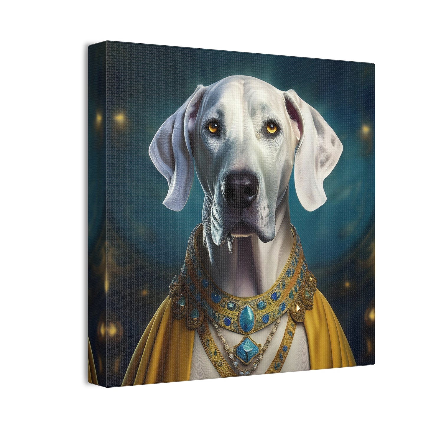 Great Dane Renaissance Pet Portrait  - Canvas, wall art, wall print, dog portrait, dog art