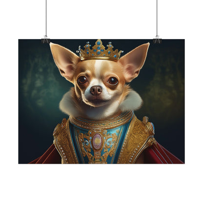 Chihuahua Dog Renaissance Pet Portrait Print | Wall print | Wall art