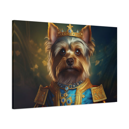 Yorkshire Terrier Renaissance Pet Portrait on Canvas | Wall Art | Wall Print | Dog Art