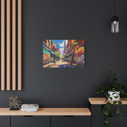 Melbourne Street Graffiti Australia on Canvas | Style 2 | Wall Art | Wall Print