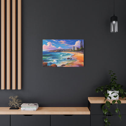 Coogee Beach Australia Coastal Canvas Art | Style 1 | Wall Art | Wall Print