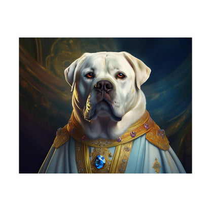 Mastiff Renaissance Pet Portrait Print, Unique Wall Art, Wall Print, Dog Art, Pet Art