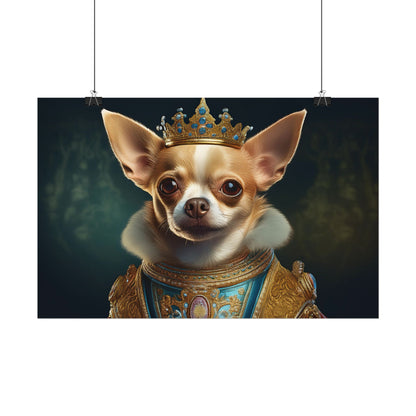 Chihuahua Dog Renaissance Pet Portrait Print | Wall print | Wall art