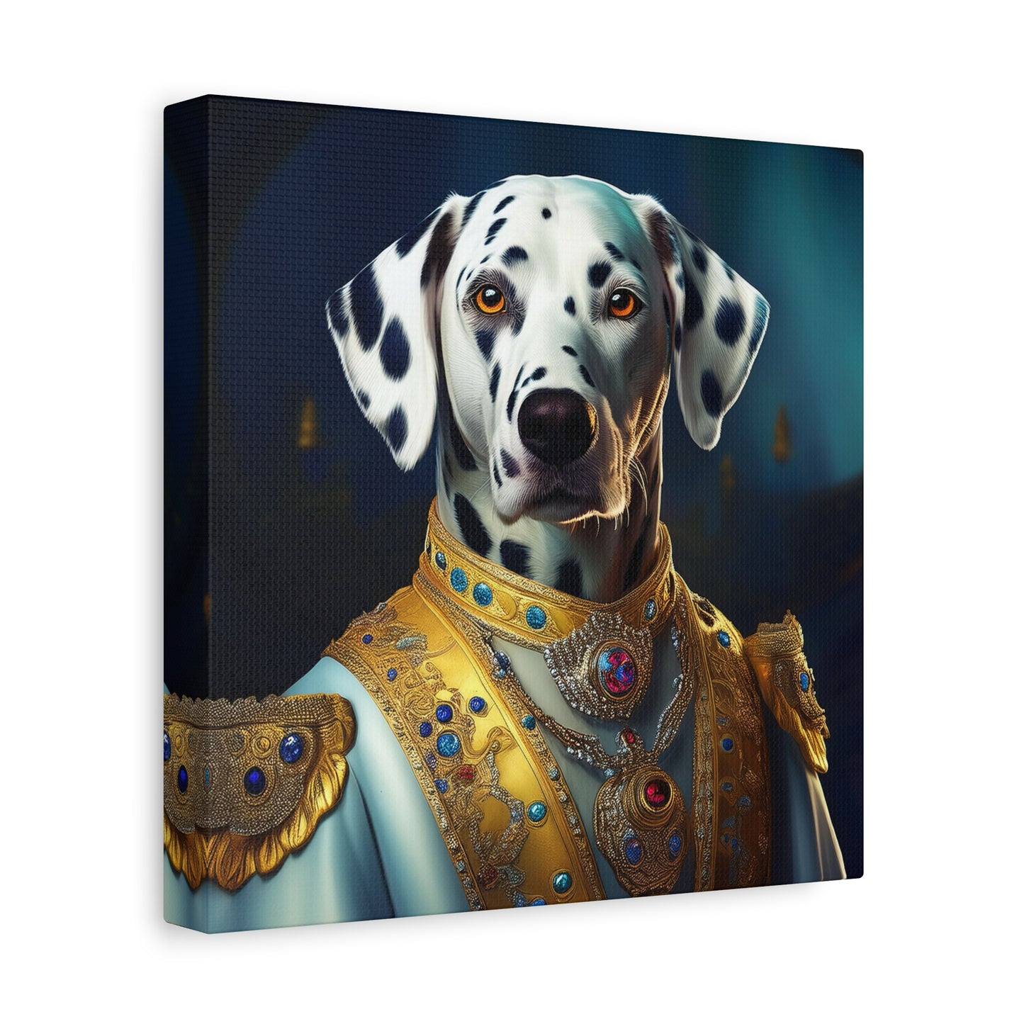 Dalmation Renaissance Pet Portrait Canvas | Wall art | Wall print | Dog art