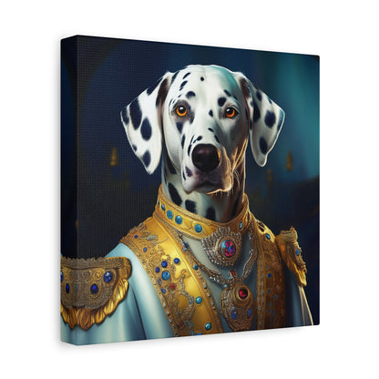 Dalmation Renaissance Pet Portrait Canvas | Wall art | Wall print | Dog art