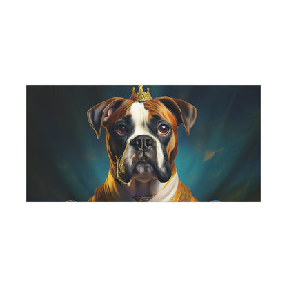Boxer Renaissance Pet Portrait  on Canvas, wall art, wall print, dog portrait, dog art