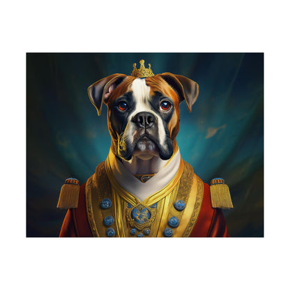 Boxer Dog Renaissance Pet Portrait Print, Art Print, Wall Decor Gift, Animal Lover Home Decor, Dog Wall Art, wall art, wall prints