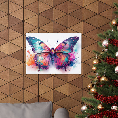 Colorful Butterfly Alcohol Ink Wall Art | Butterfly wall art | Wall Art | Wall Print