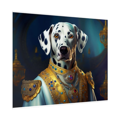 Dalmation Dog Renaissance Pet Portrait Wall Print | Art Print | Wall Art | Dog Art