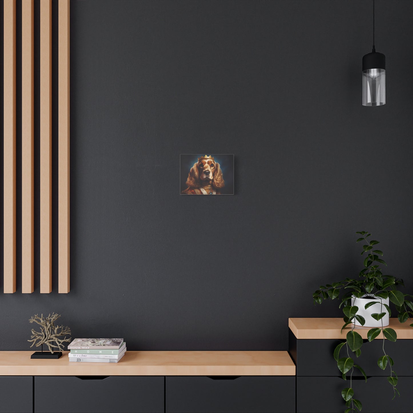 Cocker Spaniel Renaissance Pet Portrait on Canvas | Wall art | wall print
