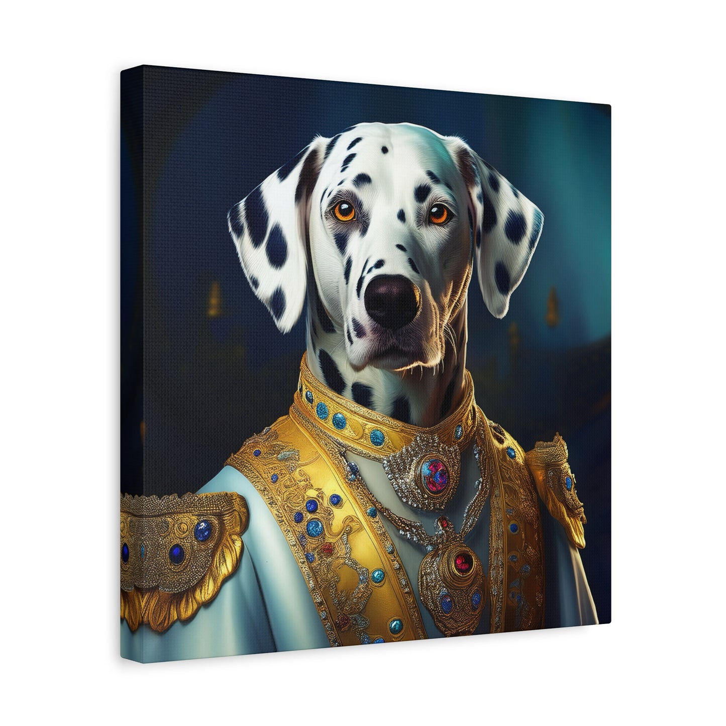 Dalmation Renaissance Pet Portrait Canvas | Wall art | Wall print | Dog art