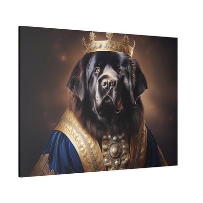 Newfoundland Renaissance Pet Portrait on Canvas | wall art | wall print
