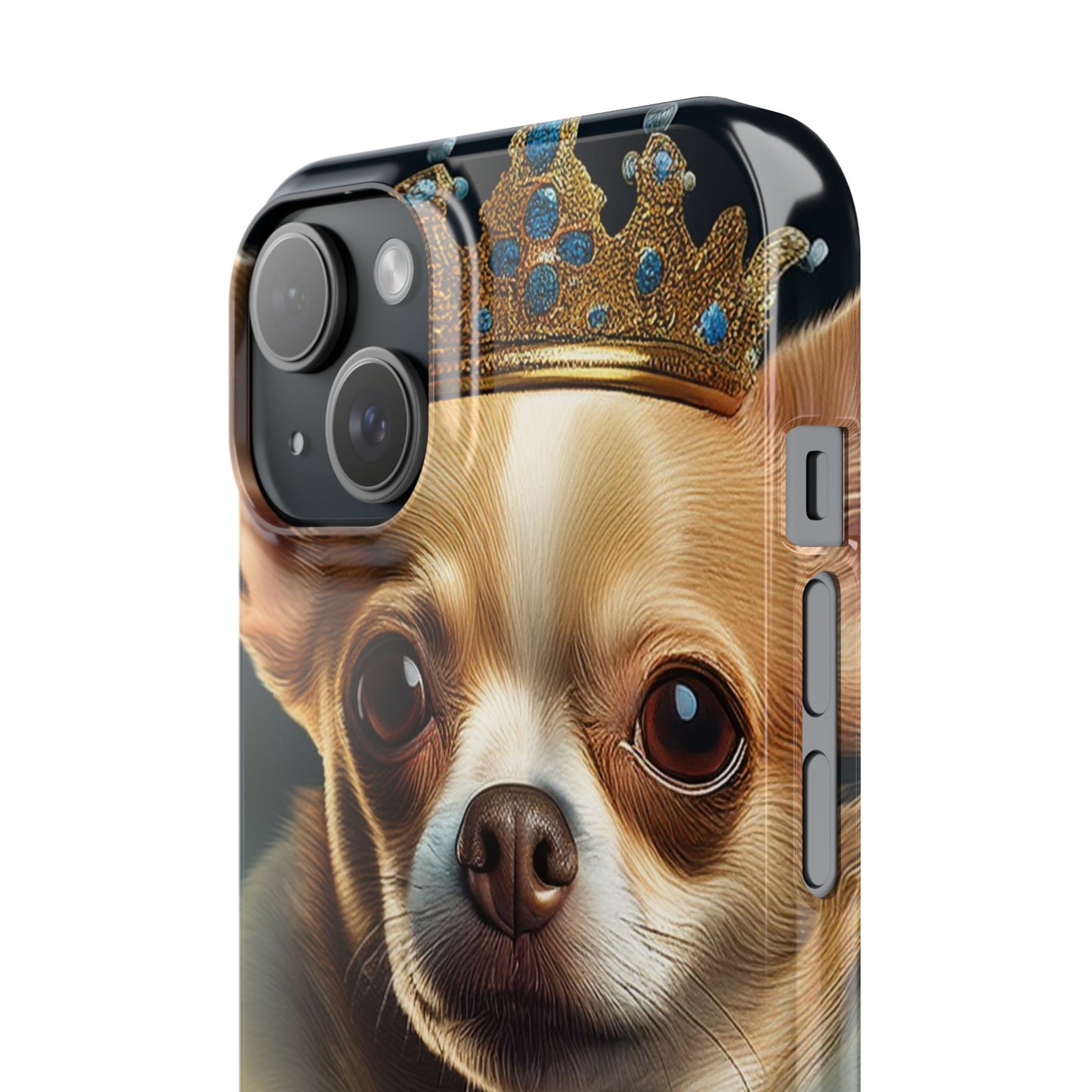 Chihuahua Renassaince Dog Portrait Slim Phone Case