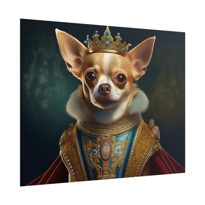 Chihuahua Dog Renaissance Pet Portrait Print | Wall print | Wall art