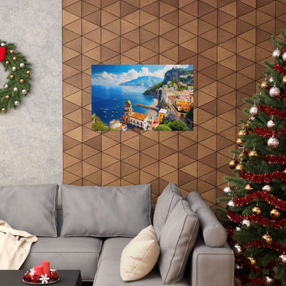 Amalfi Coast Italy Coastal Print | Style 3 | Wall Art | Wall Print