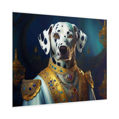 Dalmation Dog Renaissance Pet Portrait Wall Print | Art Print | Wall Art | Dog Art