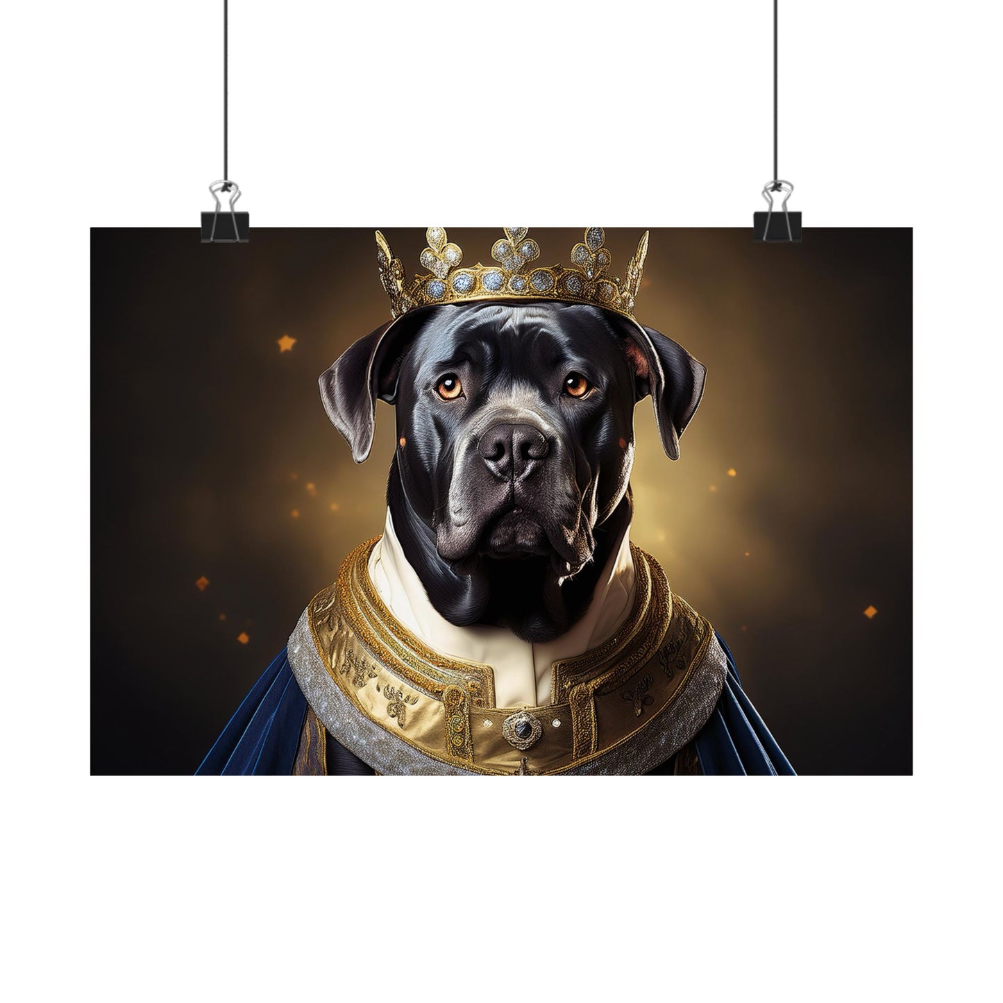 Cane Corso Renaissance Pet Portrait Print,  Art Print, Wall Decor Gift, Animal Lover, Dog Wall Art, wall art, wall prints