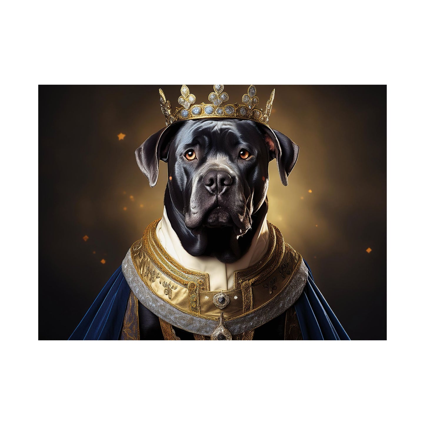 Cane Corso Renaissance Pet Portrait Print,  Art Print, Wall Decor Gift, Animal Lover, Dog Wall Art, wall art, wall prints