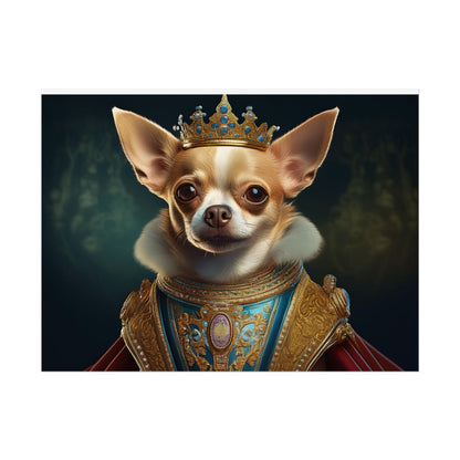 Chihuahua Dog Renaissance Pet Portrait Print | Wall print | Wall art