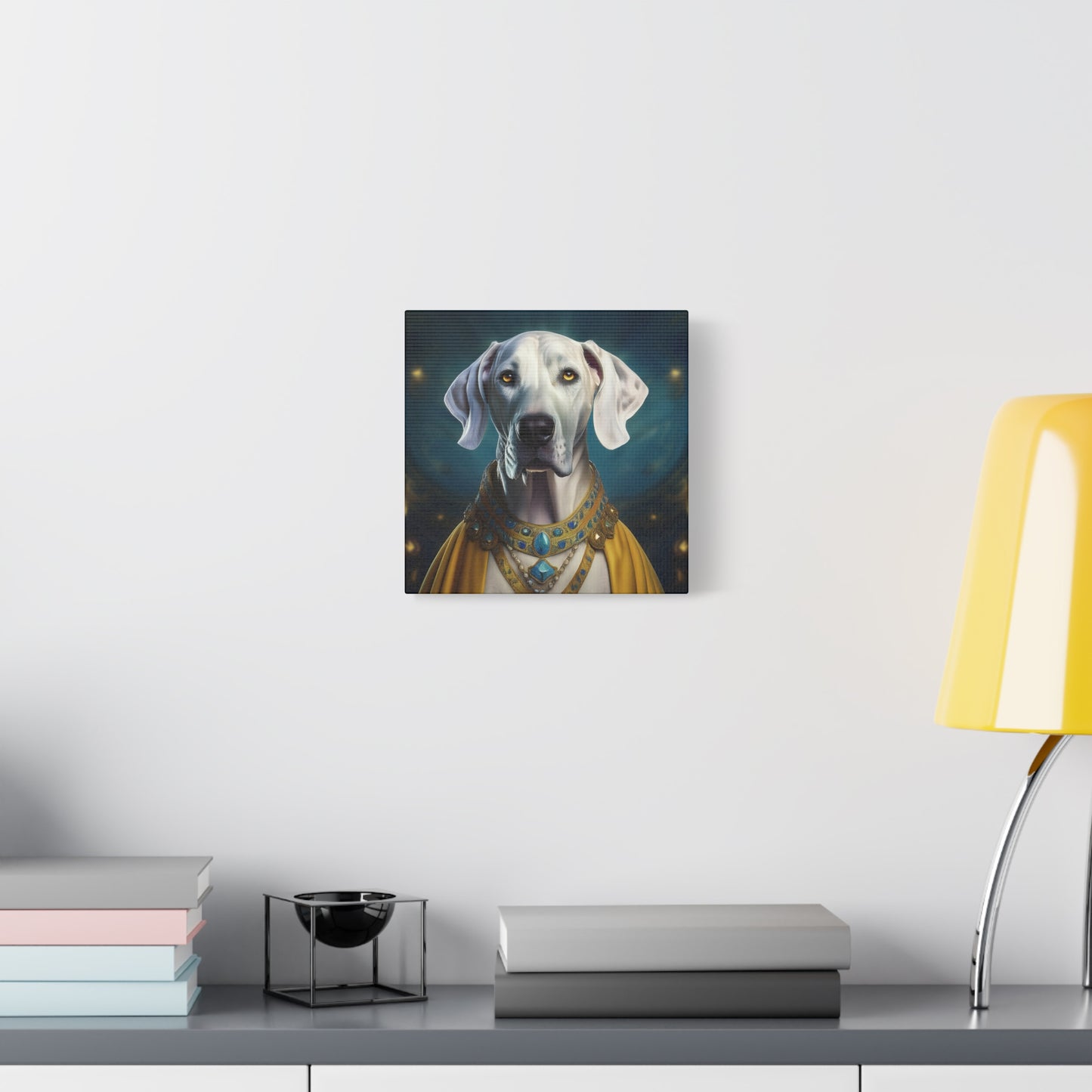 Great Dane Pet Portrait Renaissance - Canvas, wall art, wall print, dog portrait, dog art