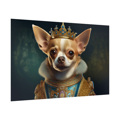 Chihuahua Dog Renaissance Pet Portrait Print | Wall print | Wall art