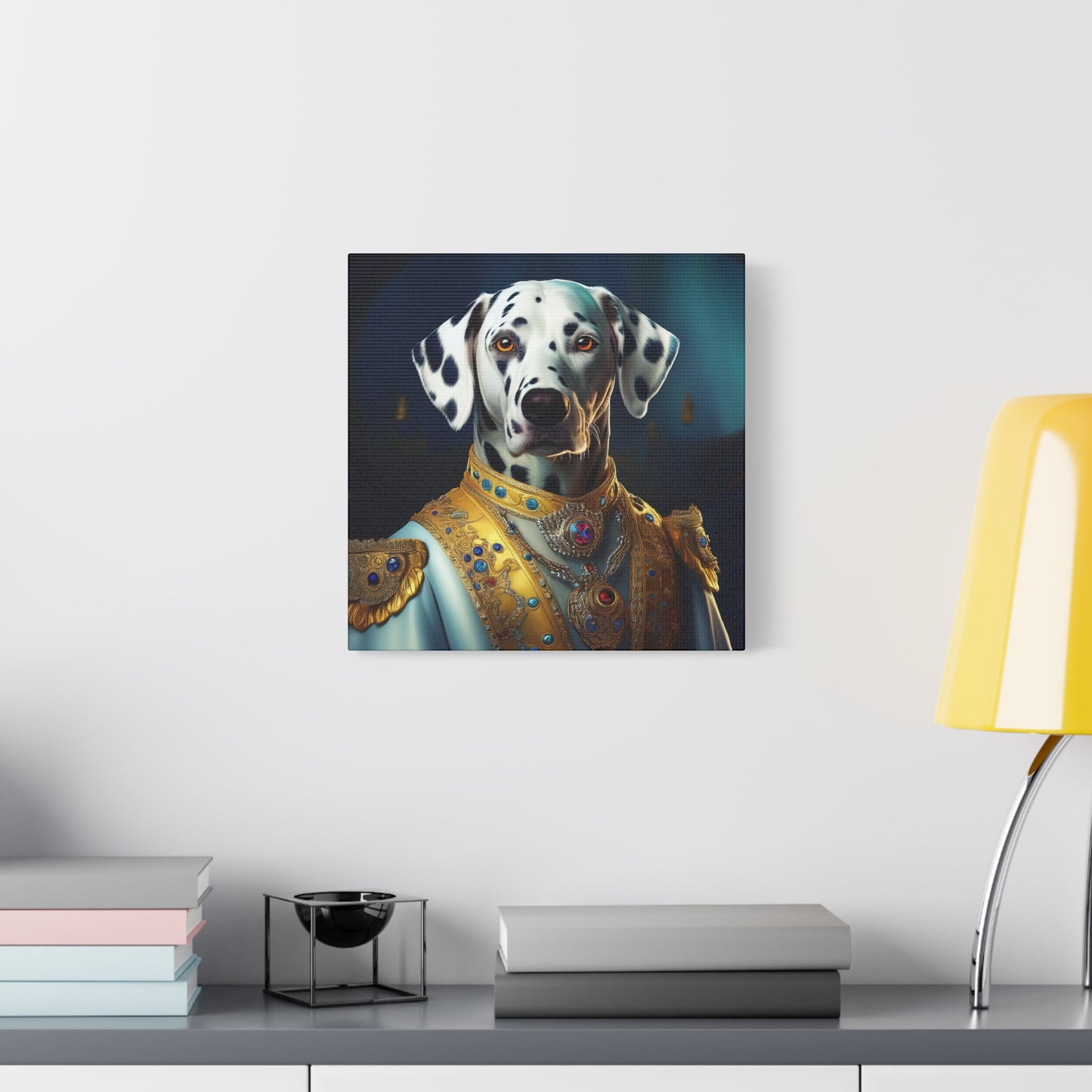 Dalmation Renaissance Pet Portrait Canvas | Wall art | Wall print | Dog art