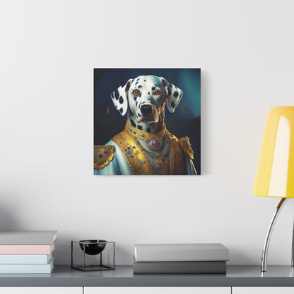 Dalmation Renaissance Pet Portrait Canvas | Wall art | Wall print | Dog art