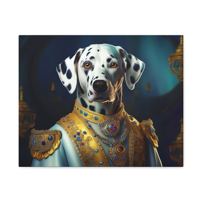 Dalmation Renaissance Pet Portrait Canvas | Wall art | Wall print | Dog art