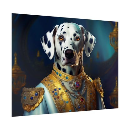 Dalmation Dog Renaissance Pet Portrait Wall Print | Art Print | Wall Art | Dog Art