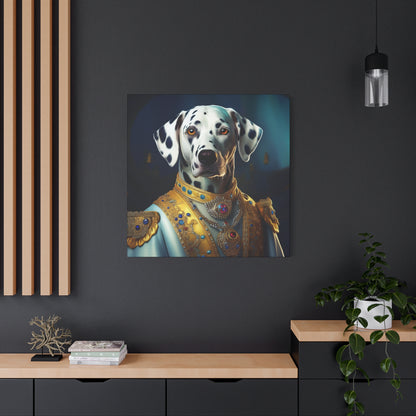 Dalmation Renaissance Pet Portrait Canvas | Wall art | Wall print | Dog art