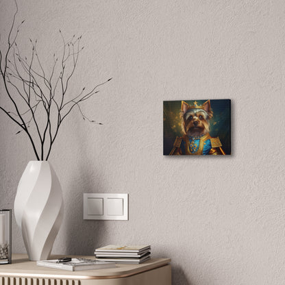 Yorkshire Terrier Renaissance Pet Portrait on Canvas | Wall Art | Wall Print | Dog Art