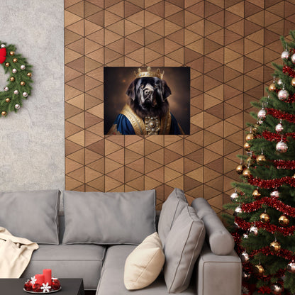 Newfoundland Renaissance Pet Portrait Print,  Art Print, Wall Decor Gift, Animal Lover Home Decor, Dog Wall Art, wall art, wall print