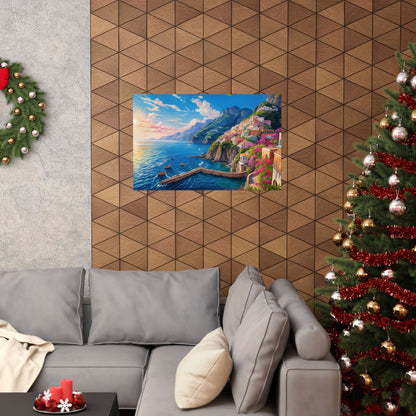 Amalfi Coast Italy Coastal Print | Style 4 | Wall Art | Wall Print