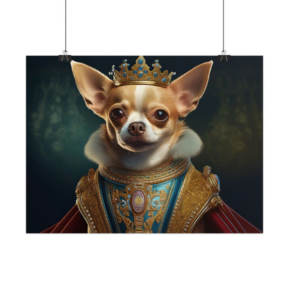 Chihuahua Dog Renaissance Pet Portrait Print | Wall print | Wall art
