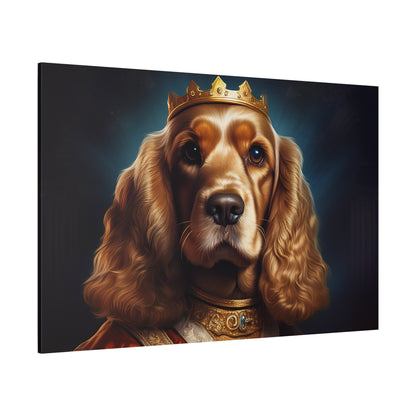 Cocker Spaniel Renaissance Pet Portrait on Canvas | Wall art | wall print