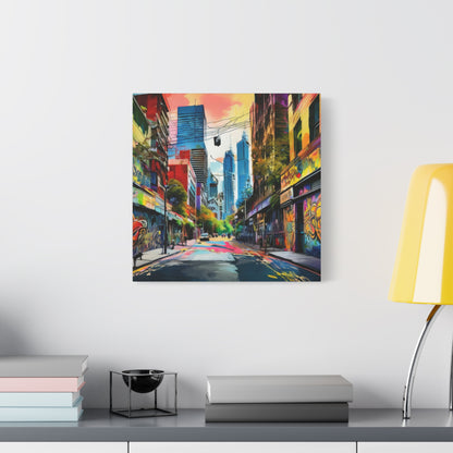 Melbourne Street Graffiti Australia Canvas Art | Style 1 | Wall Art | Wall Print