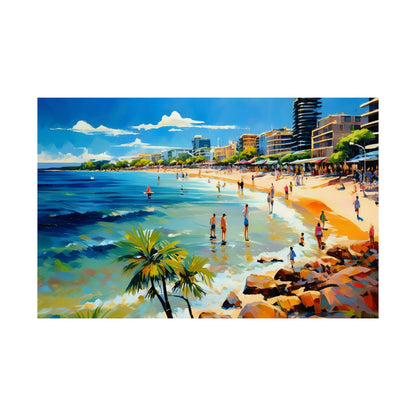 Manly Beach Australia Coastal Print | Style 1 | Wall Art | Wall Print