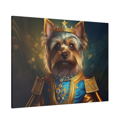 Yorkshire Terrier Renaissance Pet Portrait on Canvas | Wall Art | Wall Print | Dog Art