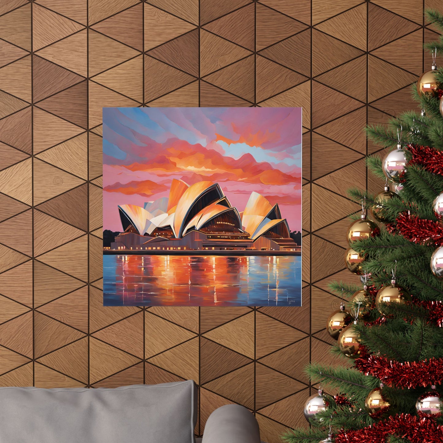 Sydney Opera House Australia Painting Print | Wall Art | Wall Print